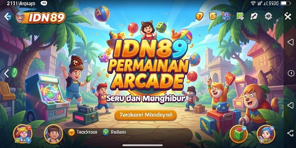 Tangkapan layar dari gameplay seru di IDN89, menawarkan pengalaman arcade yang mendebarkan.