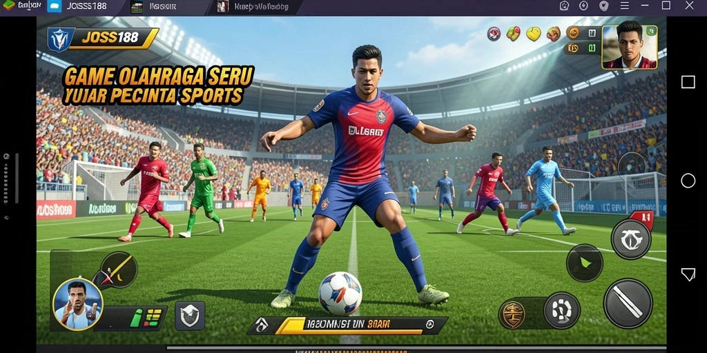 Tampilan gameplay seru JOSS188 dalam berbagai olahraga.