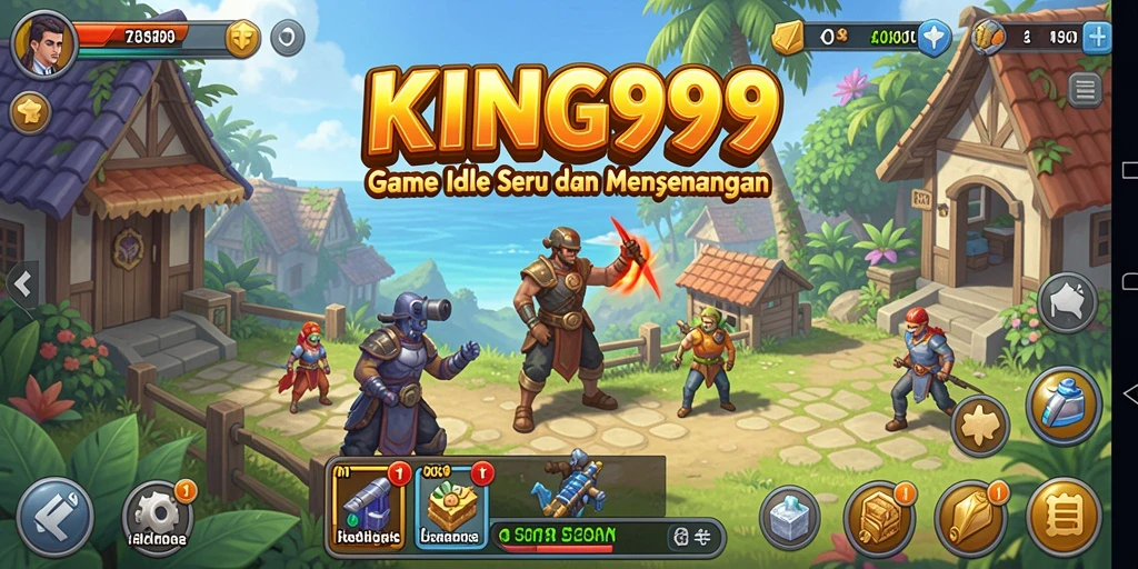 Tangkapan layar gameplay KING999 yang menunjukkan karakter dalam aksi.