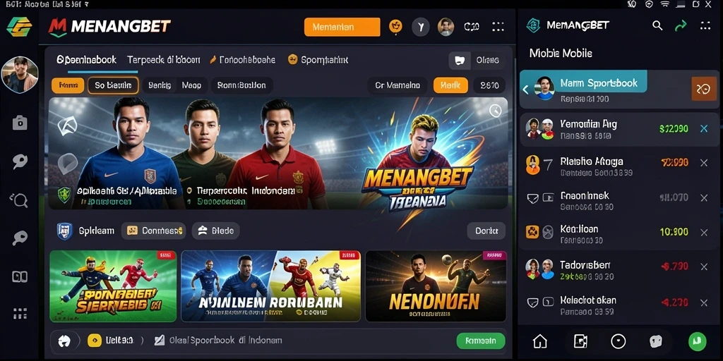 Tampilan gameplay MENANGBET yang menarik dengan berbagai pilihan taruhan.