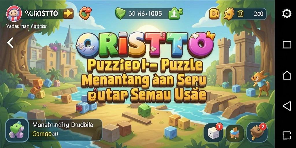 Tampilan gameplay menawan dan mengasyikkan dari ORISTOTO.